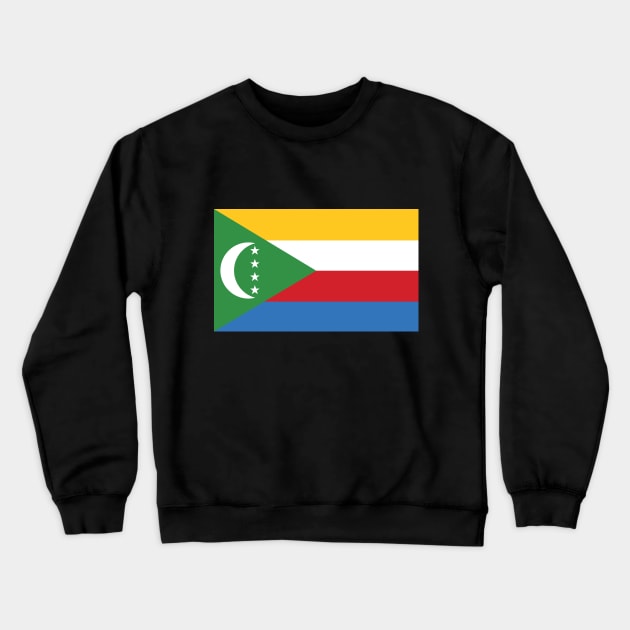 Comoros Crewneck Sweatshirt by Wickedcartoons